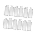 thumbnail image 4 of deevoka 12 Pieces Glass Bud Vases Decorative Flower Vases for Kitchen Tea Room Shelf Clear, 4 of 9