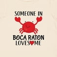 thumbnail image 4 of Inktastic Someone in Boca Raton Loves Me Boys or Girls Baby T-Shirt, 4 of 5