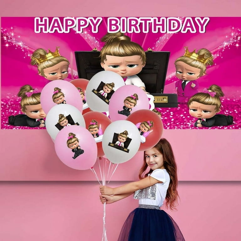 Boss Baby Girl Party Supplies Plates Decorations Birthday Cake