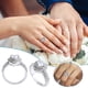 thumbnail image 1 of Señoras moda amor diamante moda creativa corazón en forma de anillo femenino joyería Wmkox8yi sjalhkljlk2465, 1 of 9
