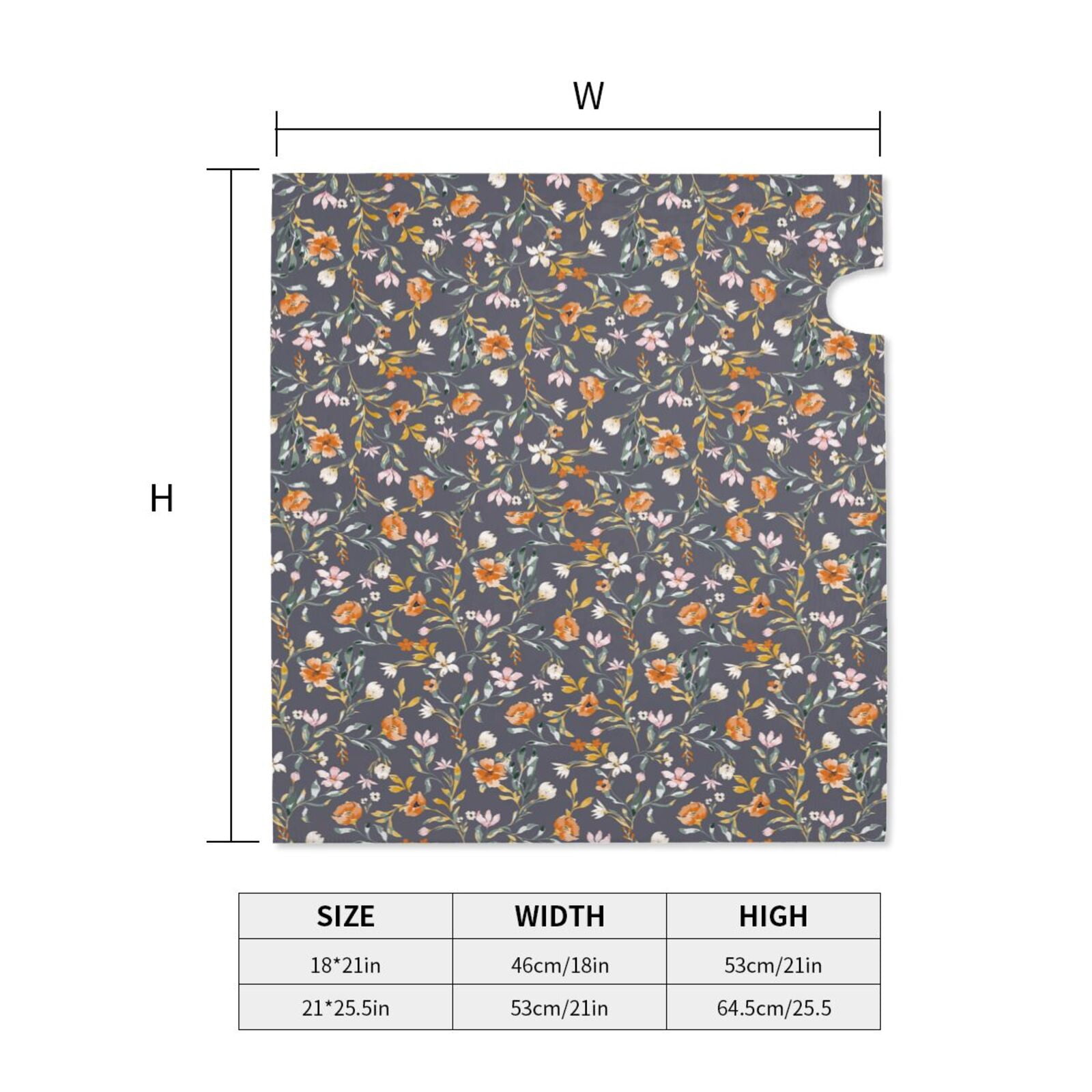 Xecao Wildflowers for Mailbox Cover with Magnetic Strips, Waterproof and Sunscreen, Adds a Decorative Touch to Your Garden Yard.