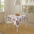 thumbnail image 4 of Wukai Hello Easter Waterproof Tablecloth for Kitchen Dining, Fits Square Tables for 2-4 Seats -60"x60", 4 of 7