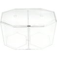 thumbnail image 1 of Boîte d'Isolation pour Poisson en Plastique Transparent pour Rangement avec Deux Compartiments 7.87 Pouces, 1 of 8