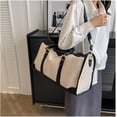 thumbnail image 2 of SPEKSEE Canvas Large Duffle Bags for Women Large Capacity Vintage Design Travel Shoulder Bags Slouchy Hobo Handbag, 2 of 9