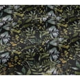 thumbnail image 6 of oneOone Viscose Jersey Olive Green Fabric Leaves Sewing Material Print Fabric By The Yard 60 Inch Wide-GG, 6 of 7