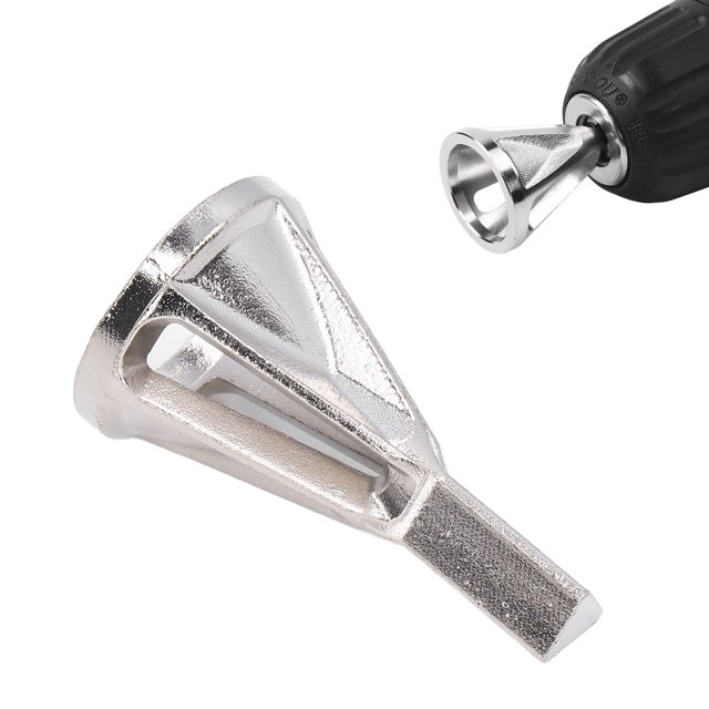 Deburring Tool, Corrosion Resistance High Speed Steel External Chamfering Tool Long Lasting Hard For Electric Drill Bit