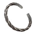 thumbnail image 2 of Pulsera trenzada de aleación Retro de moda para hombre, brazaletes de apertura masculinos hechos a mano Tmvgtek Para estrenar, 2 of 8