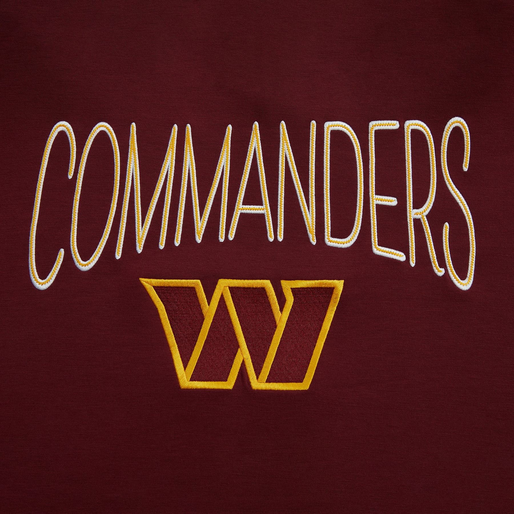NFL Womens Washington Commanders Hoodie Game Day Fan Apparel