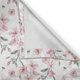 thumbnail image 6 of Ambesonne Watercolor Valance & Curtain, Sakura Cherry Garden, 55"x45", Reseda Green Pale Pink, 6 of 6