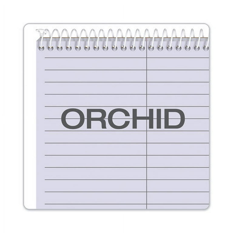 Prism Steno Pads, Gregg Rule, Orchid Cover, 80 Orchid 6 x 9 Sheets, 4/Pack Prism Steno Pads, Gregg Rule, Orchid Cover, 80 Orchid 6 x 9 Sheets, 4/Pack