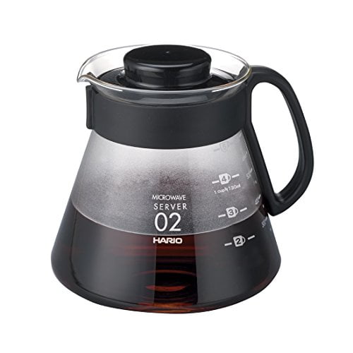 Hario V60 Glass Range Coffee Server, 600ml