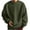 Army Green, variant on Mens Fuzzy Sherpa Sweatshirt Long Sleeve Fluffy Crew Neck Pullover Cozy Basic Unisex Fall Winter Warm Tops