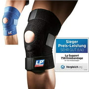 LP Open Patella Knee Support (Black; One Size Fits Most)