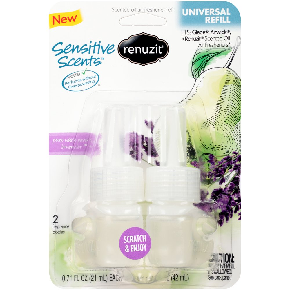 Renuzit® Sensitive Scents™ Pure White Pear & Lavender™ Scented Oil Air