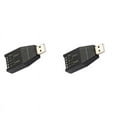 thumbnail image 1 of 2X USB TO RS232 RS485 USB Serial Communication Module Industrial Grade USB-232/485 Signal Converter,2 x USB-232/485 Converter,black, 1 of 7