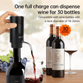 thumbnail image 2 of AIKARO Electric Wine Aerator Pourer Automatic Electronic Decanter, Rechargeable, 2 of 7