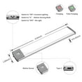 thumbnail image 6 of LEPOTEC 24LED Under Cabinet Light - Rechargeable Motion Sensor LED Light for Kitchen, Wardrobe, Closet, 6 of 6