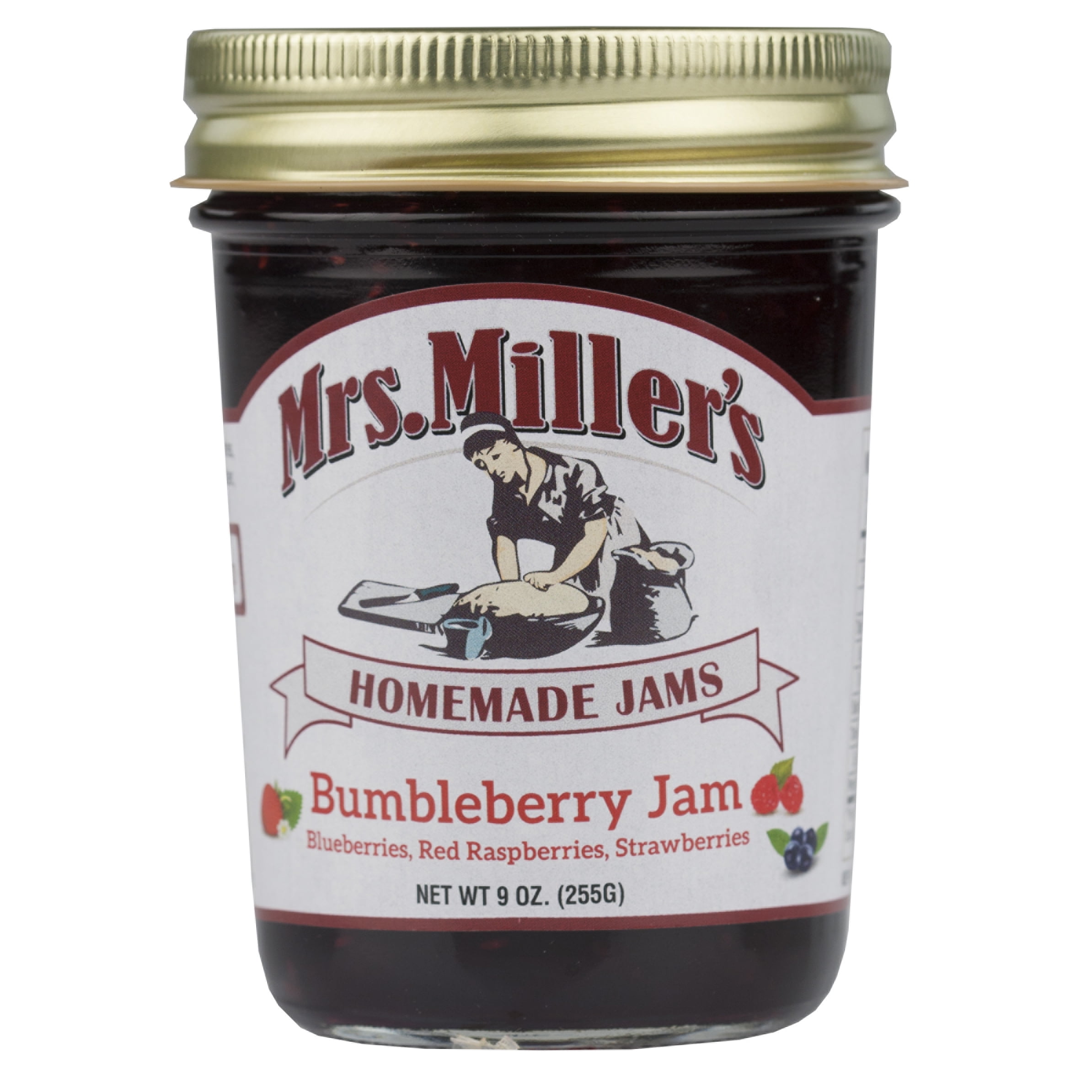 Mrs. Miller's Bumbleberry Jam 9 oz. (3 Jars)