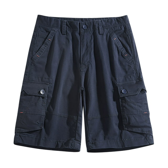 Plus Size Summer Clothes Mens Plus Size Cargo Shorts Multi-Pockets Relaxed Summer Beach Shorts Pants Mens Cargo Shorts Elastic Waist Plus Size Cargo Pants Plus Size Summer Pants