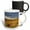 Multicolor, variant on 3drose, Bison Grazing in Badlands in Theodore Roosevelt Np, North Dakota, Usa, 11oz Two-tone Black Mug