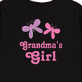 thumbnail image 4 of Inktastic Grandma's Girl Grandchild Butterfly Girls Long Sleeve Toddler T-Shirt, 4 of 5