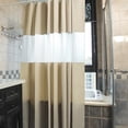thumbnail image 5 of Cortina de ducha Simply Clean PVC semitransparente impermeable antibacteriana lavable cortina de baño textil disponible en varios colores 180x200cm azul claro, 5 of 5