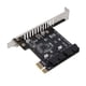 thumbnail image 5 of Tarjetas De Expansión USB PCIE A USB3.0 Interfaz De 19/20 Pines Compatible Con Tarjeta Elevadora X4 / X8 / X16, 5 of 7