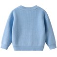 thumbnail image 4 of lnmuld Sweaters for Hand Embroidered Floral Knit Sweater for Girls Soft Yarn Pullover Top for Toddlers and Cozy Winter Wear Festive Holiday Outfit Size:5-6 Years, 4 of 8