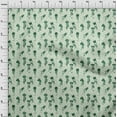 thumbnail image 4 of oneOone Rayon Light Green Fabric Ocean Jelly Fish Craft Projects Decor Fabric Printed By The Yard 56 Inch Wide, 4 of 4