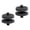 Black, variant on 2Pcs 1/4Inch Thread Adapter Screw Male to Male For Camera Tripod Light Stand Accessories Secure Connection Mounting