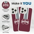 thumbnail image 2 of Mississippi State Bulldogs HD Phone Case Compatible with Apple iPhone 12 Pro Max (Stripe) by Affinity Bands, 2 of 3