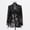 Black, variant on Elegant Sequined Blazer Jacket
