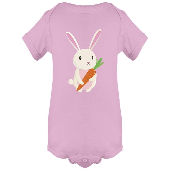 Rabbit Holding A Carrot Bodysuit Infant -Image by Shutterstock, 18 Months
