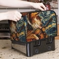 thumbnail image 7 of Yiaed Starry Night Guitar Dog Print Two Slice Bread Machine Cover, Universal Size Kitchen Appliance Cover for Bread Machine,Bread Machine Cover, 7 of 7
