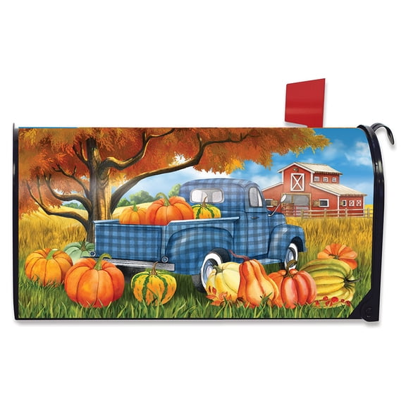 Briarwood Lane Welcome To The Patch Fall Mailbox Cover