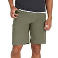 thumbnail image 2 of PEASKJP Men's Cargo Casual Shorts Cotton Summer Classic Flex Stretch Zip Workout Shorts Coffee 32, 2 of 4
