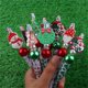 thumbnail image 3 of Bolígrafo multifuncional de silicona con diseño de Papá Noel y muñeco de nieve, con diseño de dibujos animados, creativo y colorido, de 1 ml., 3 of 8