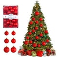 thumbnail image 2 of Darzheoy 26Pcs Christmas Balls Ornaments 4/5/6cm Plastic Electroplated Special-shaped Colorful Balls Christmas Set Christmas Tree Ornaments Decorative, 2 of 5