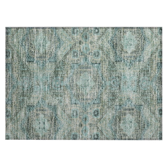 Dalyn Rugs Machine Washable Indoor/Outdoor Chantille Sage 1'8" x 2'6" Rug