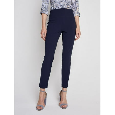 

Petite Roz & Ali Secret Agent Pull On Wide Waistband With Tummy Control and Slim Leg - Petite