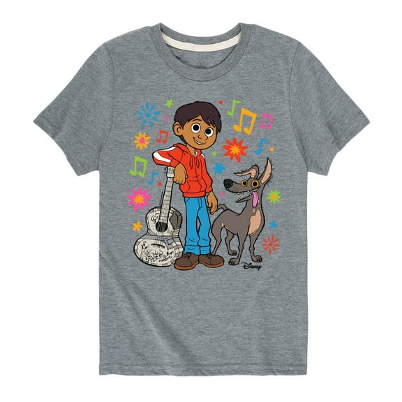 Coco - Miguel Y Dante - Toddler And Youth Short Sleeve Graphic T-Shirt