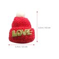 thumbnail image 3 of 36 mini gorros de punto para Navidad, accesorios para manualidades, 3 of 8