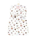 thumbnail image 2 of Hudson Baby Infant Girl Long Sleeve Plush Faux Fur Sleeping Bag, Wearable Blanket, Sweet Bakery, 12-18 Months, 2 of 2
