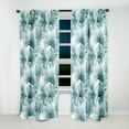 thumbnail image 3 of Designart "Dreamscape By The Ocean VI" Tropical Blackout Curtain Single Panel, 3 of 4