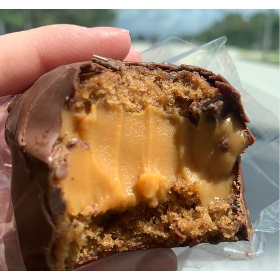 Bee Live Pao de Mel Brasileiro Caseiro Brazilian Honey Cake Made Fresh Chocolate Flavor Pack Of 3 (360g) (12.7oz) (Dulce De Leche)