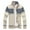 F108-Beige, variant on FYDUU Men's Cardigan Knitted Sweater Christmas Mens Full Zip Cardigan Sweaters Fashion Casual Printed Couple Sweater Coat Outerwear Fashion Golf Sweaters