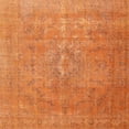 thumbnail image 1 of Ahgly Company Machine Washable Indoor Square Traditional Orange Red Area Rugs, 3' Square, 1 of 7