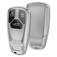 thumbnail image 2 of Funda protectora para llavero de Audi, funda protectora especial de TPU suave compatible con llave inteligente, 2 of 8