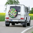 thumbnail image 7 of Kll Colorful Tie Dye Stained Glass Tire Cover,Universal Wheel Tire Cover For Trailer, Rv, Suv, Truck,Camper And Many Vehicle,(14 Inch), 7 of 7