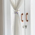 thumbnail image 3 of 1pc Curtain Tiebacks,handmade Hand Woven Rainbow Tassels Beads Ropes,for Window Draperie Ornament, 3 of 5